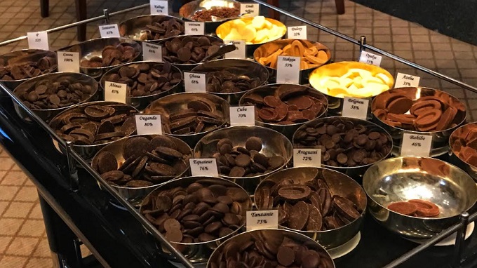 Chocolate Buffet at the five-star Sukhothai Hotel